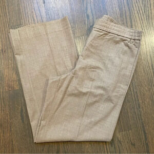 NEW COS Elasticated Wool Blend Trousers Tan size 12